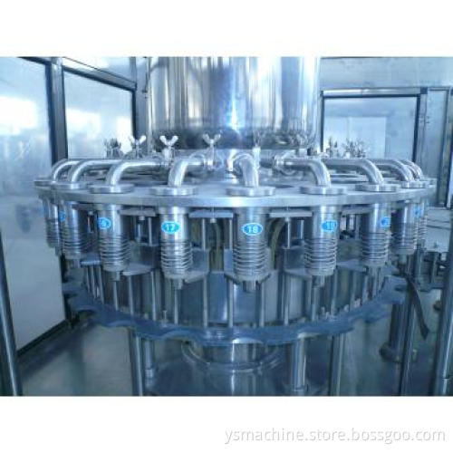 hot drink washing filling capping 3 in 1 machine